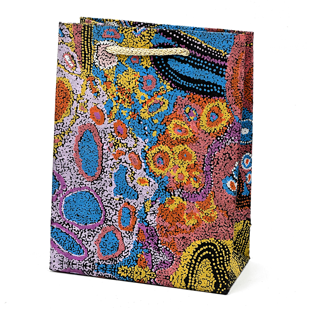 Hand Made Paper Gift Bag Small - 20x15x5cm (7.8x6x2in)-AAD777