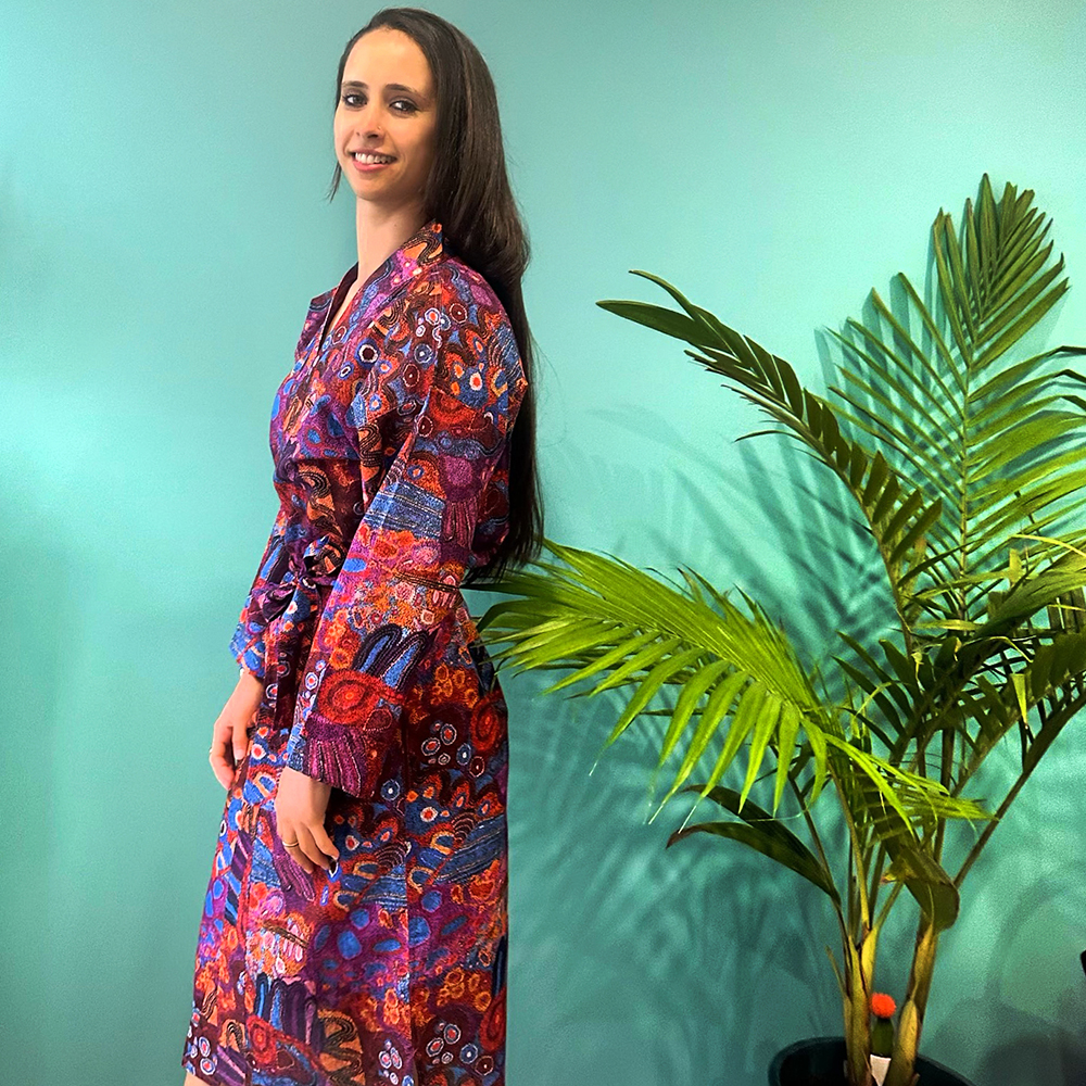 Kimono - Organic Cotton - Free size-AAD777