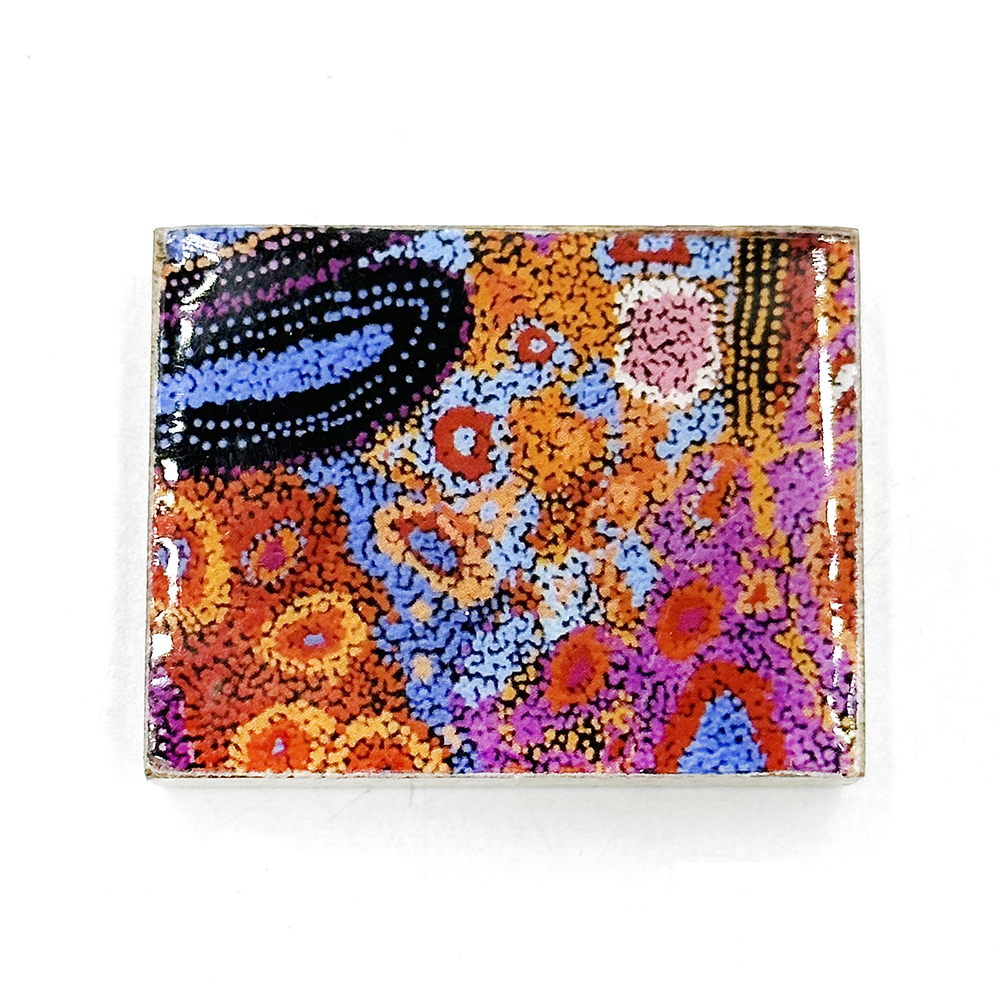 Wooden Fridge Magnet - 5 x 4 x 1.4cm -AAD777