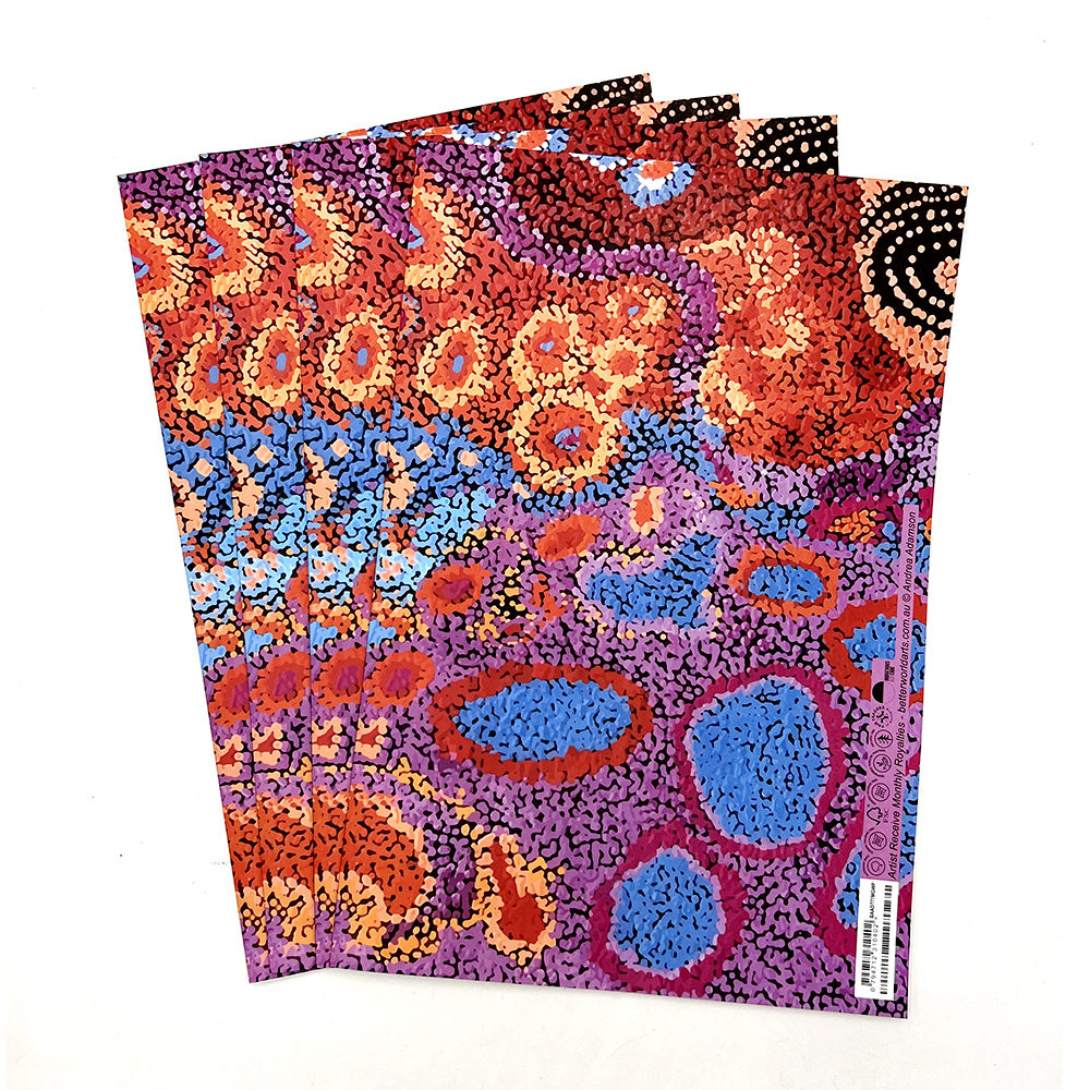 Gift Wrapping Paper 4 pcs. - 50x69cm -AAD777