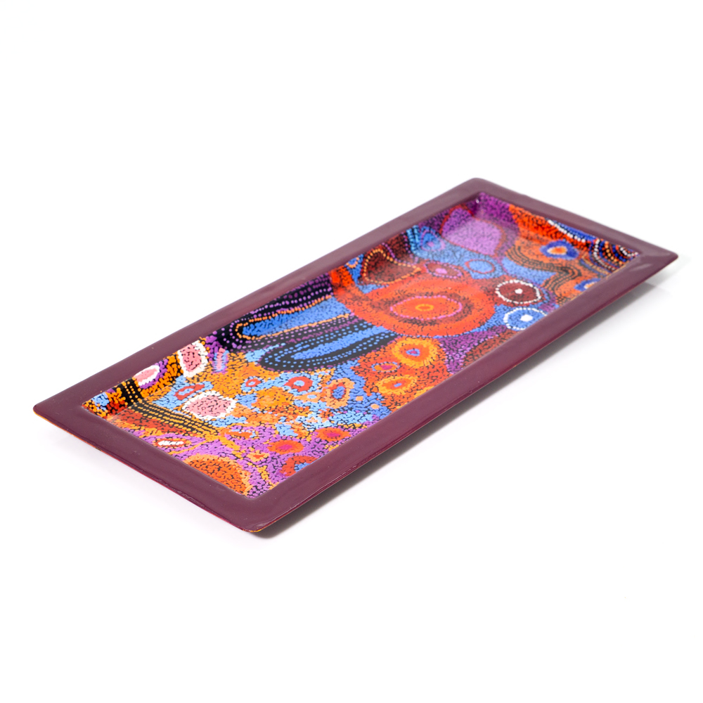 POWDER COATED LONG PLATTER - 35.5 x 12.5cm-AAD777