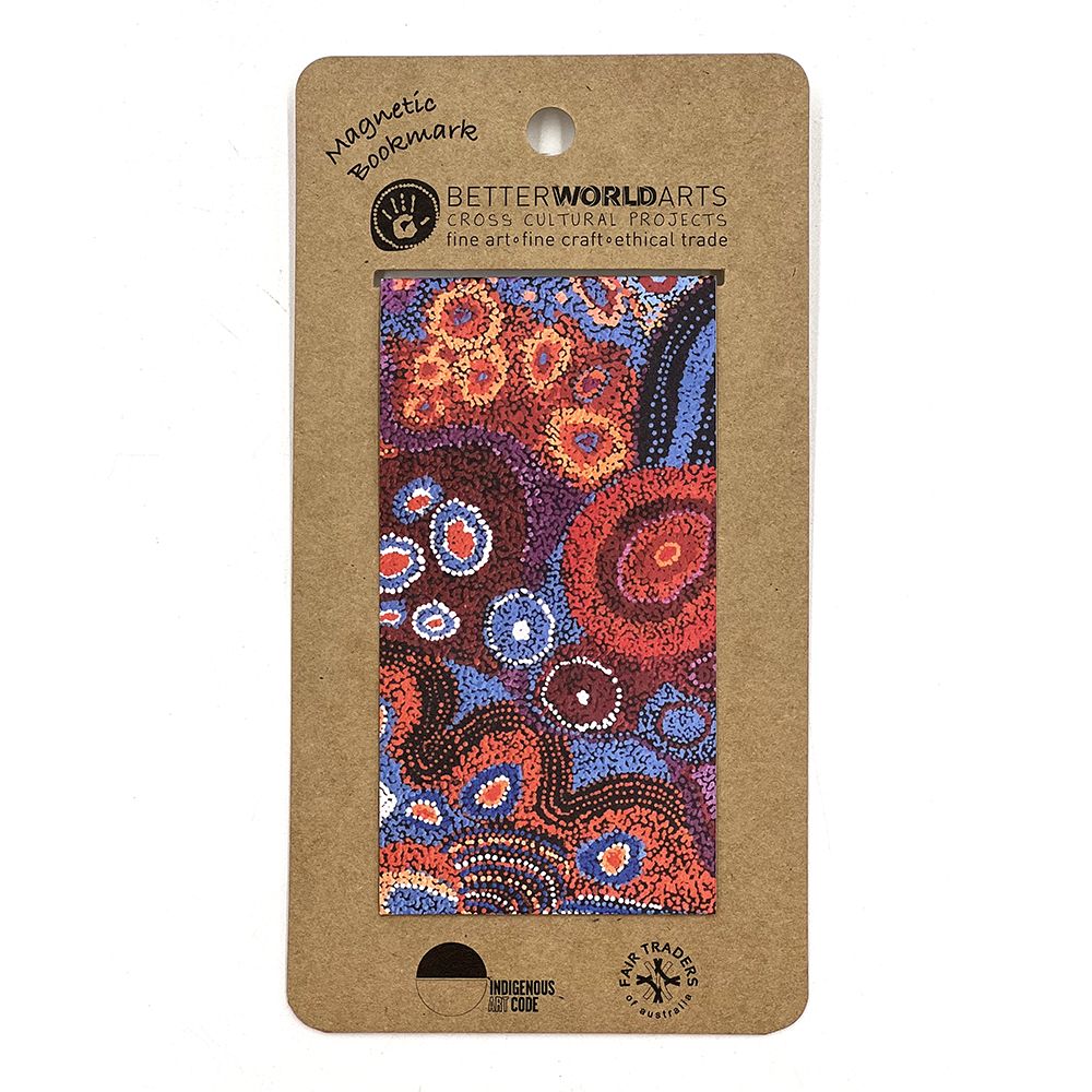 Paper Magnetic Bookmark - Folded: 10.5x5.4cm -AAD777
