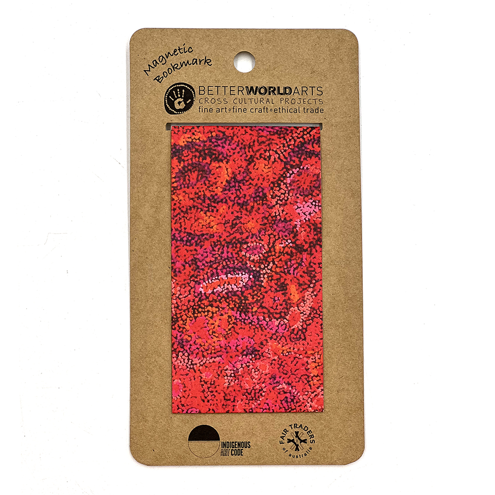 Paper Magnetic Bookmark - Folded: 10.5x5.4cm -AAD902