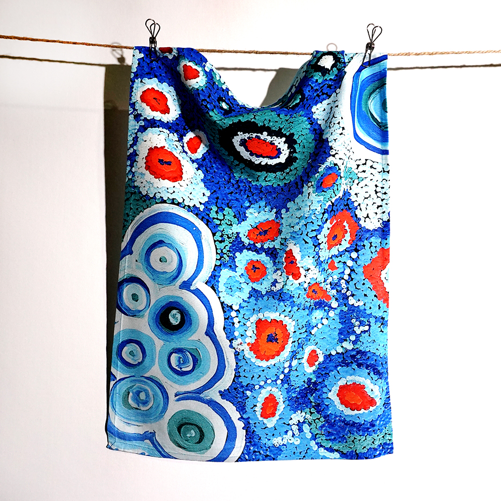 Cotton Tea Towel - Digital Print - 62.5cm x 42.5cm-AAD997