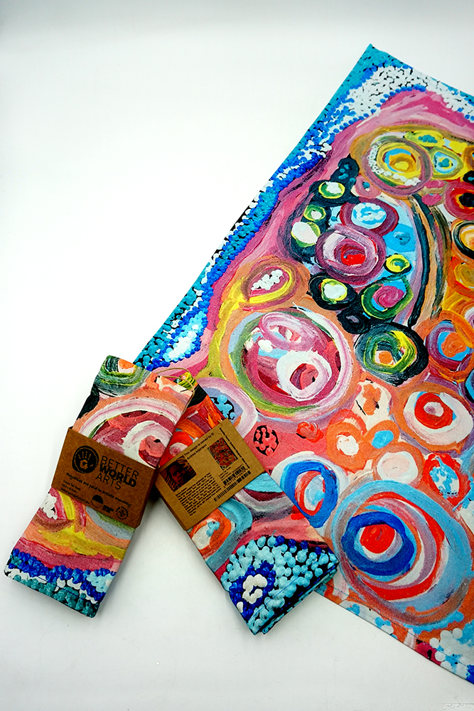 Cotton Tea Towel - Digital Print - 62.5cm x 42.5cm-AAD998
