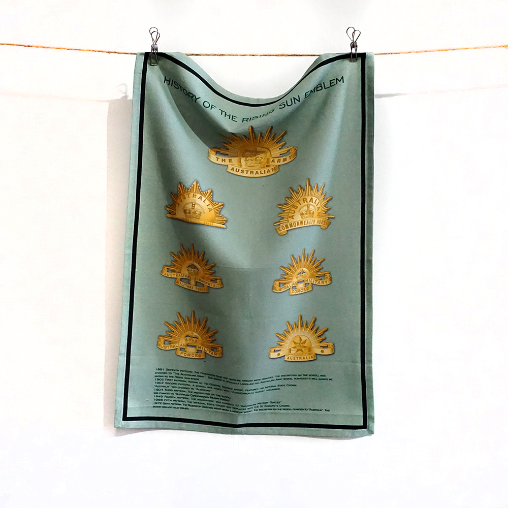 Cotton Tea Towel - Digital Print - 62.5cm x 42.5cm-AAE032