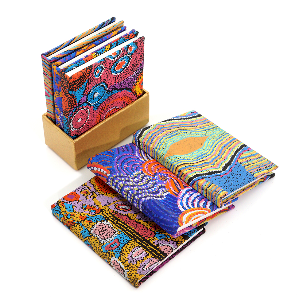Set of 3 Mini Journals 8.8x11cm (3.5x4.3in)-BA3MIX