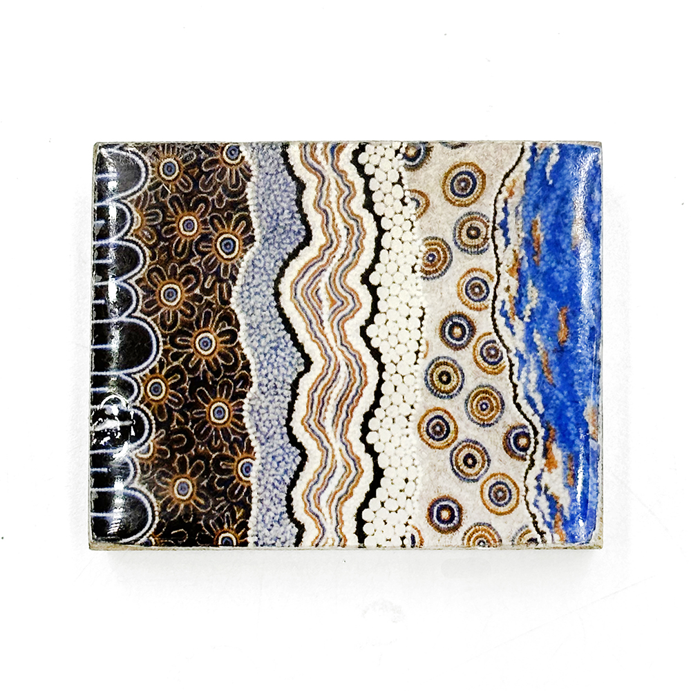 Wooden Fridge Magnet - 5 x 4 x 1.4cm -BGD704
