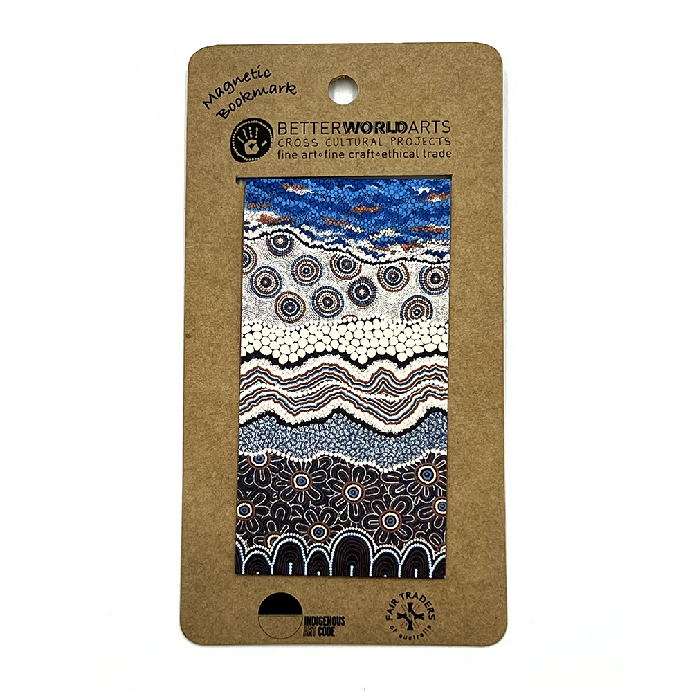 Paper Magnetic Bookmark - Folded: 10.5x5.4cm -BGD704