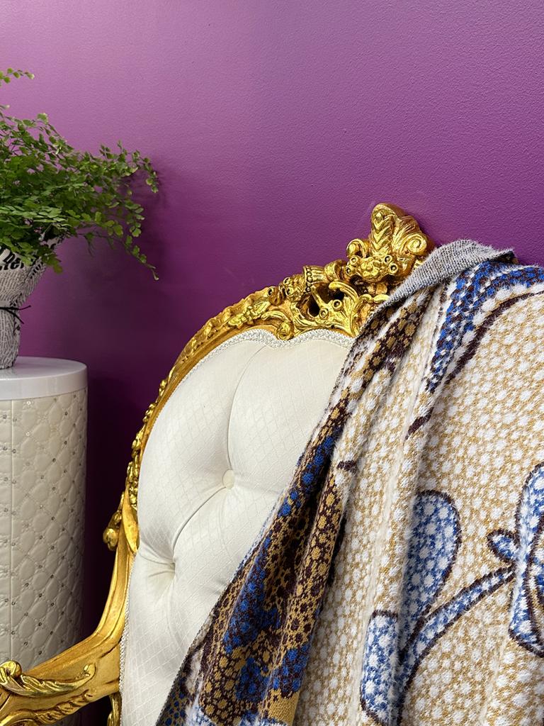 Feather Yarn Throw - 125x150cm-BGD712