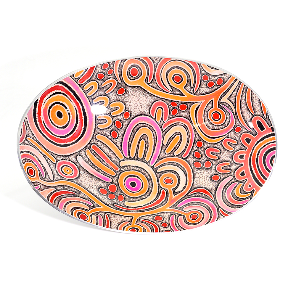 Bowl Boat Aluminium 35 x 25.5 x 7.5cm-BGD785
