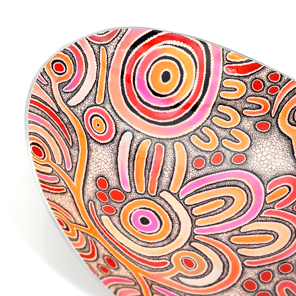 Bowl Boat Aluminium 35 x 25.5 x 7.5cm-BGD785