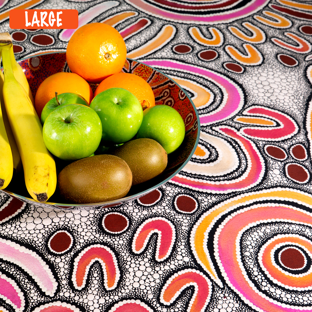 Organic Cotton Table Cloth Large 230X150CM-BGD785