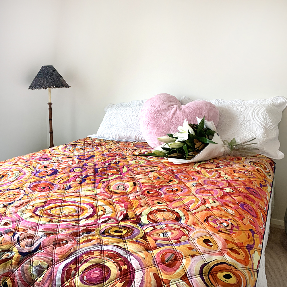 Large Quilted Blanket 172x190cm-CVA714