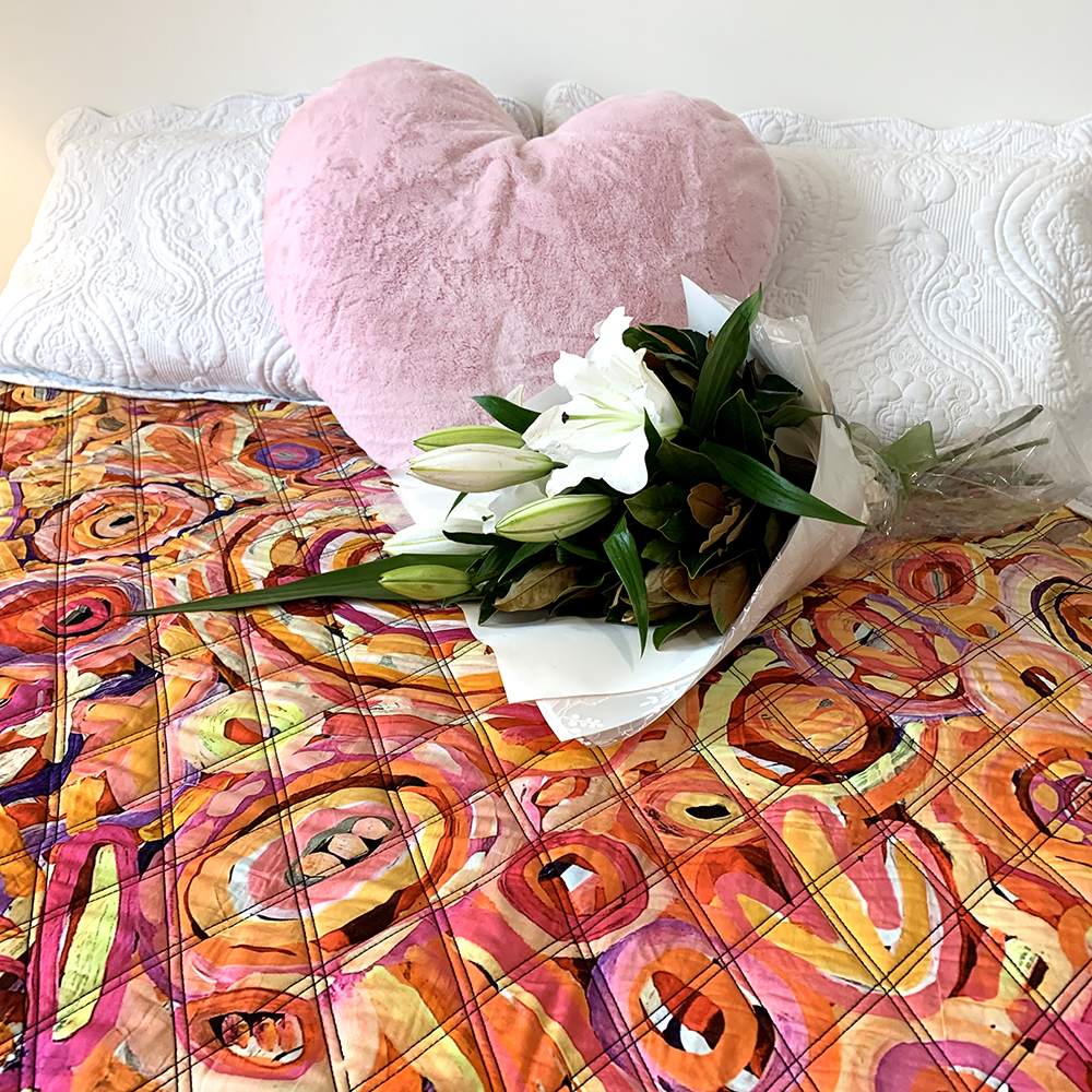 Large Quilted Blanket 172x190cm-CVA714