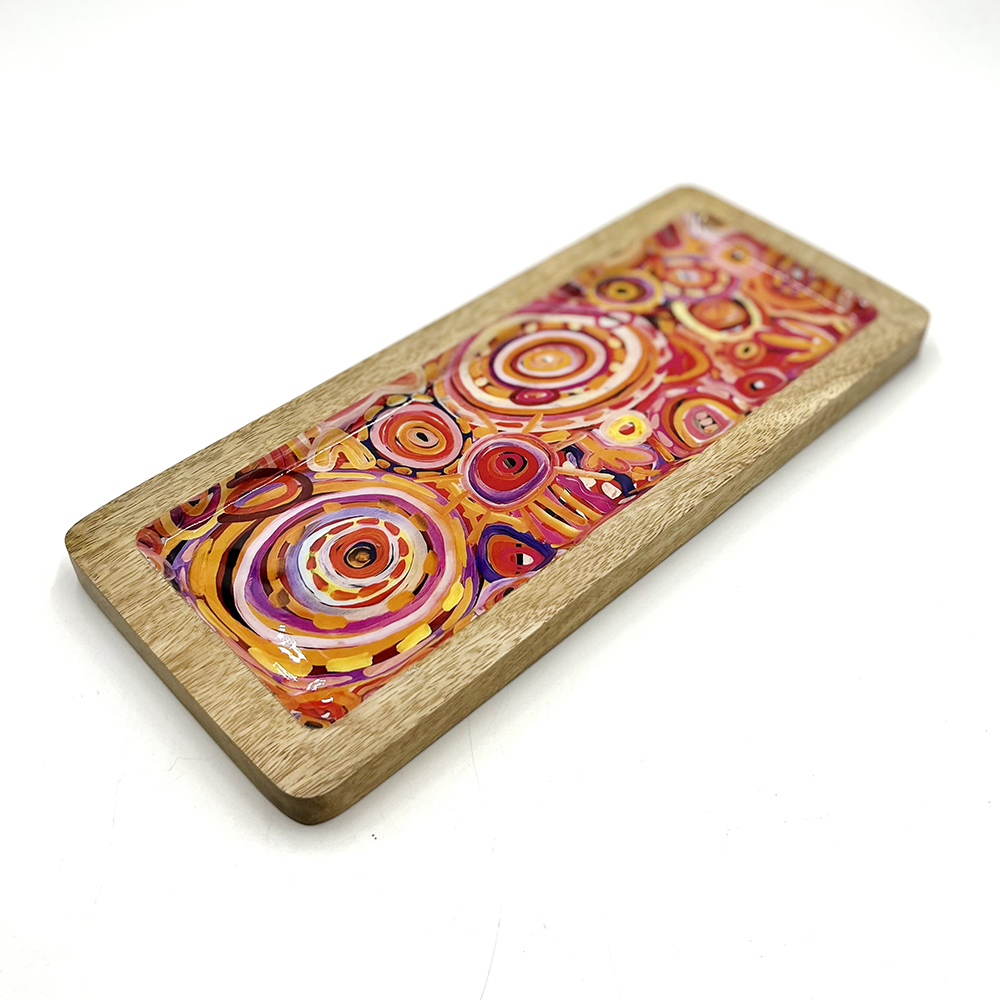Wooden Tray - 30.5x12.5 cm-CVA714