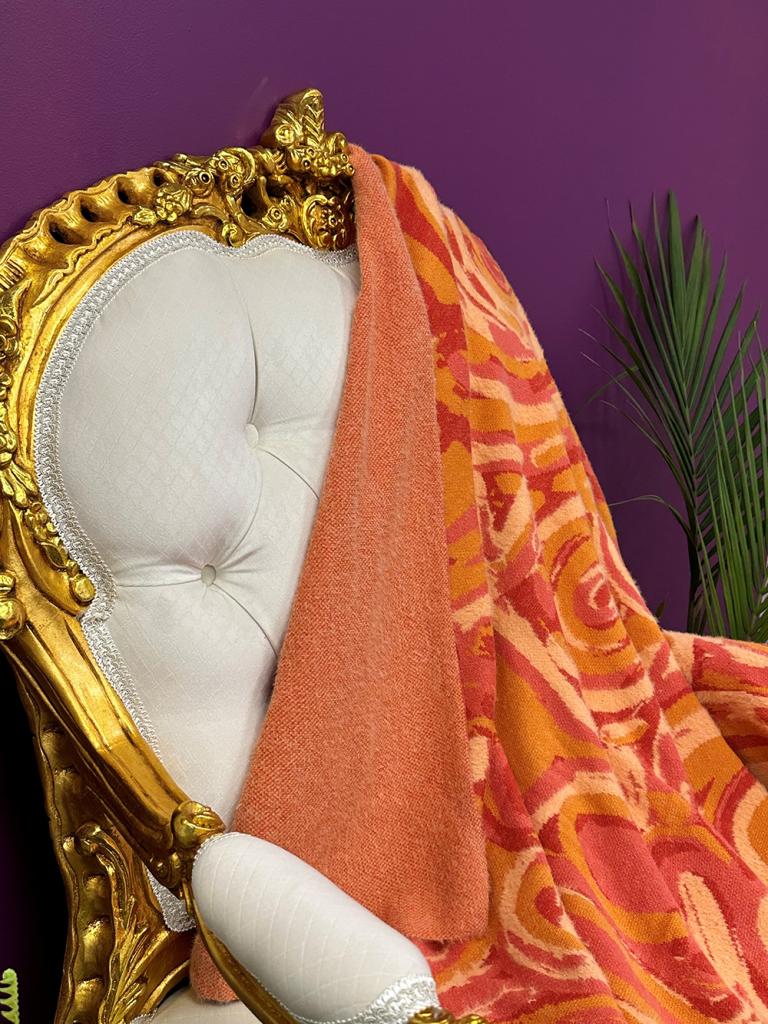 Feather Yarn Throw - 125x150cm-CVA714