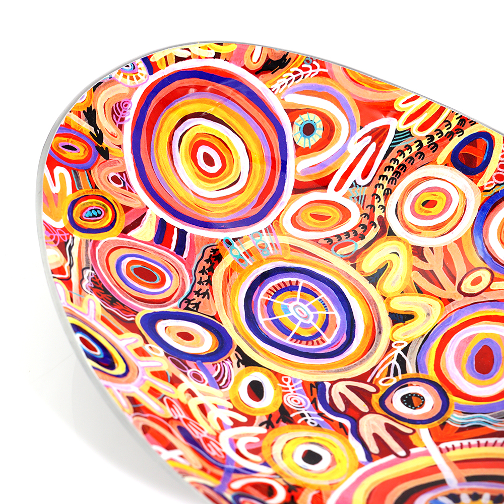 Bowl Boat Aluminium 35 x 25.5 x 7.5cm-CVA747