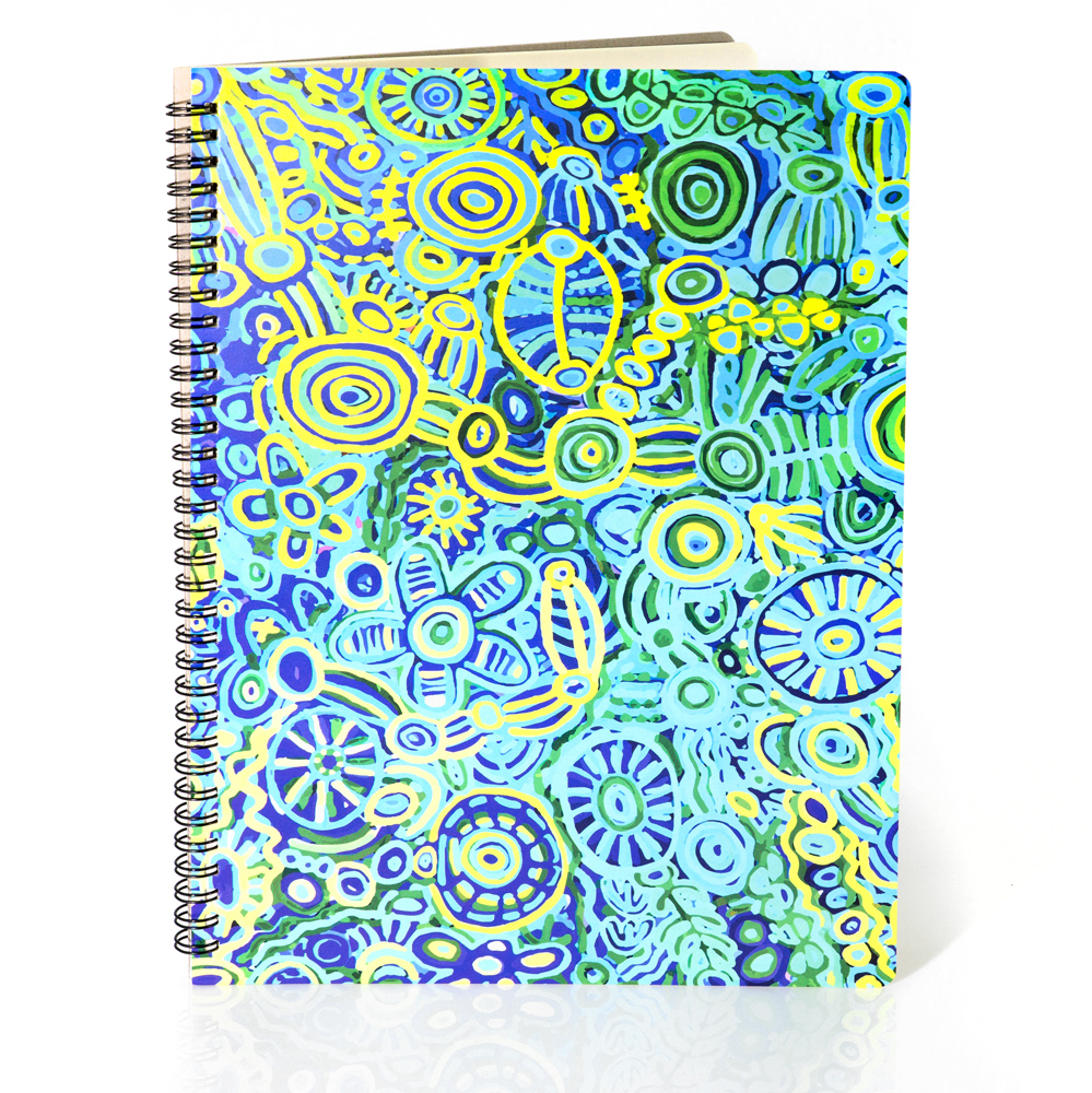 A4 Spiral Bound Notebook 100 pgs- 21 x 29.7cm - CVA748