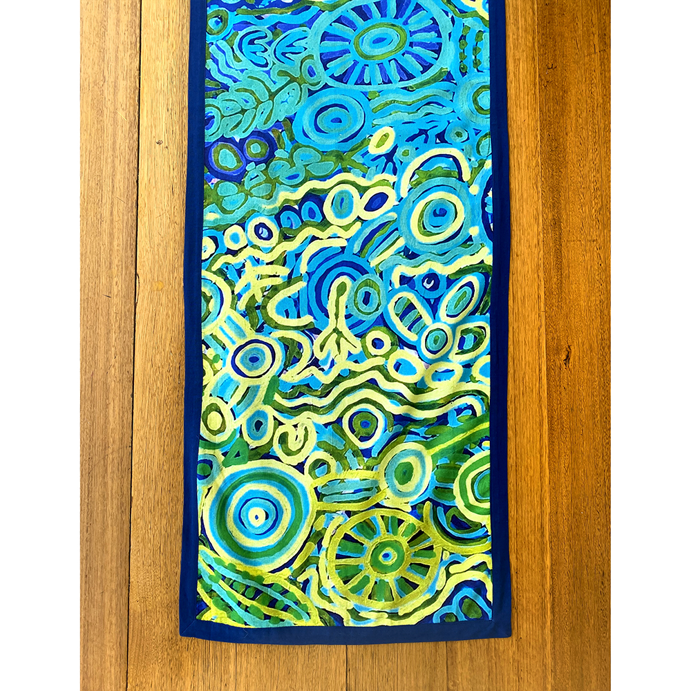 Cotton Table Runner - 150x45cm-CVA748