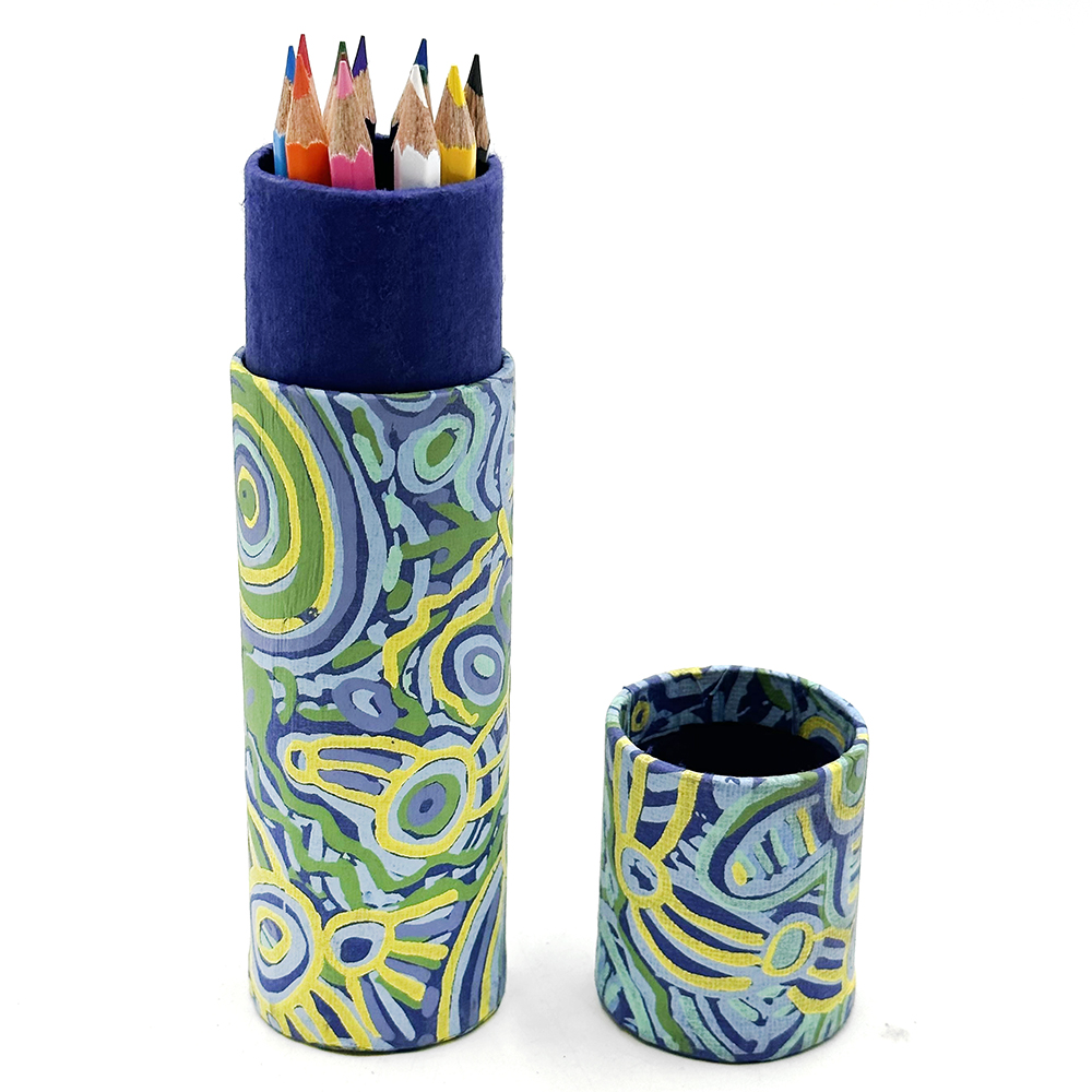12 Coloured Pencils-18.5 x 5cm (7.3x2)-CVA748
