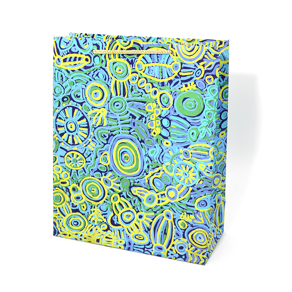 Hand Made Paper Gift Bag Medium - 28x10x23cm (11x3x9in)-CVA748