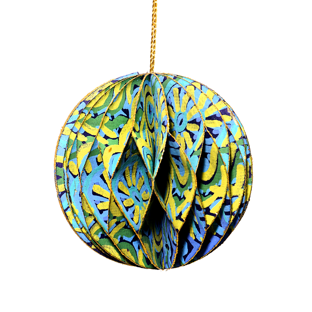 Honeycomb Christmas Ball -7.6cm -CVA748