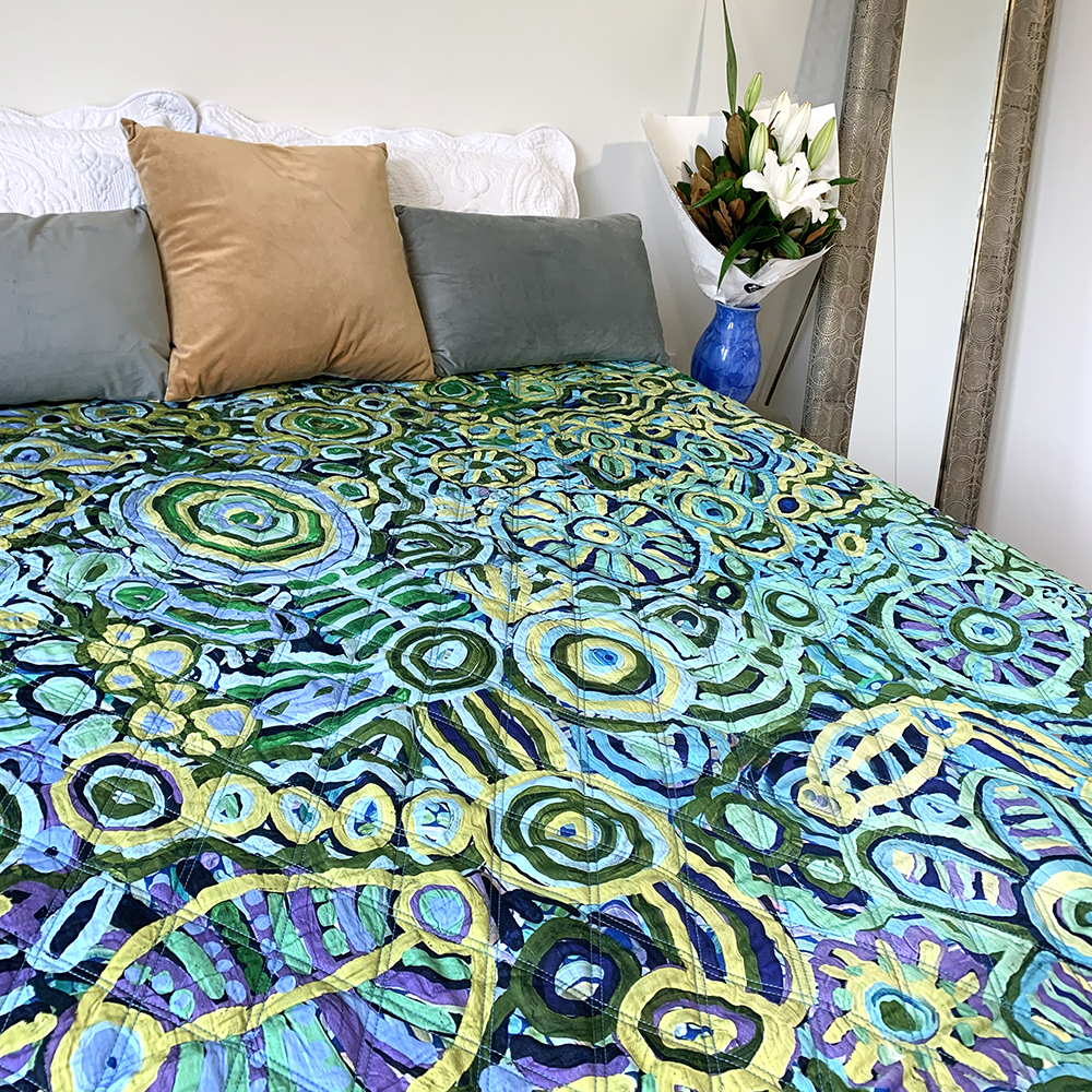 Large Quilted Blanket 172x190cm-CVA748