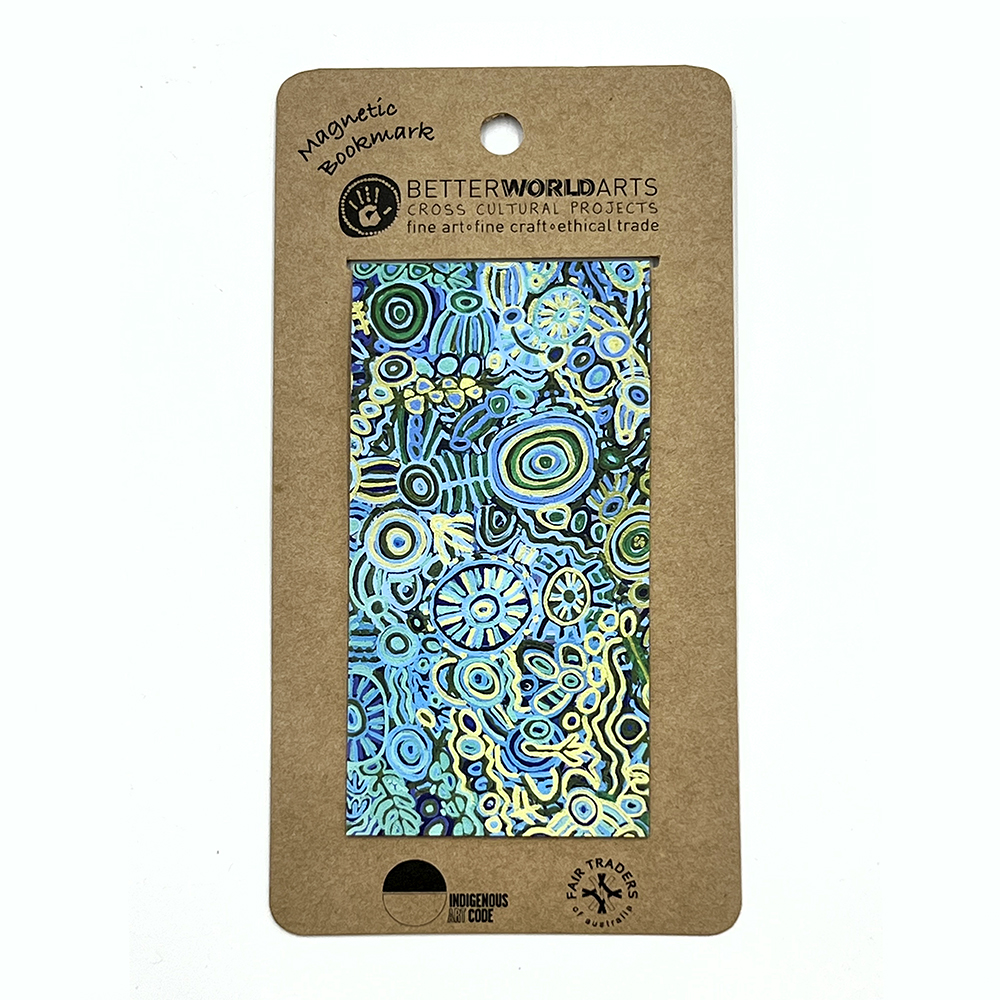 Paper Magnetic Bookmark - Folded: 10.5x5.4cm -CVA748