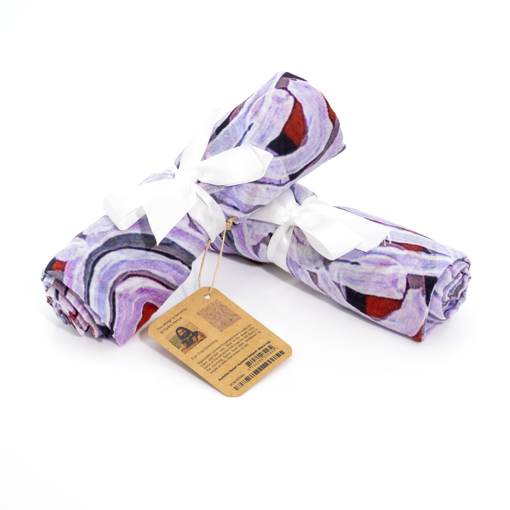 MUSLIN BABY SWADDLE - 100x110cm-CVR707