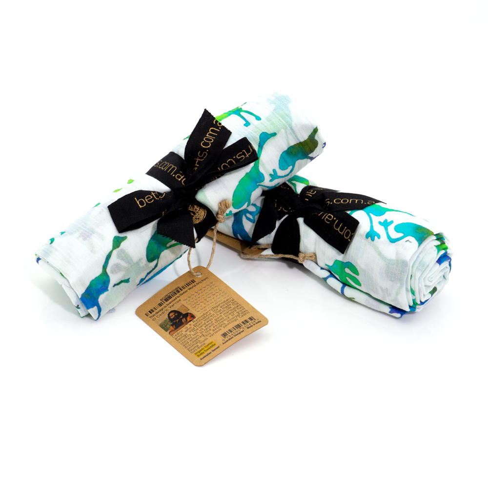 MUSLIN BABY SWADDLE - 100x110cm-CVR796