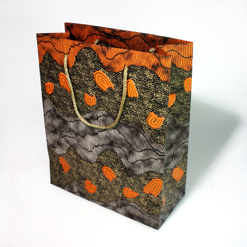 Hand Made Paper Gift Bag Medium - 28x10x23cm (11x3x9in)-DYM922