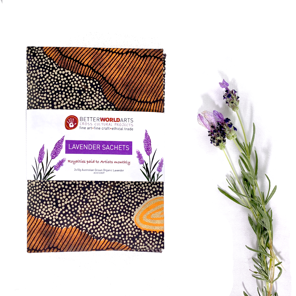 Lavender Sachet 10g x2 (.3oz)-DYM922