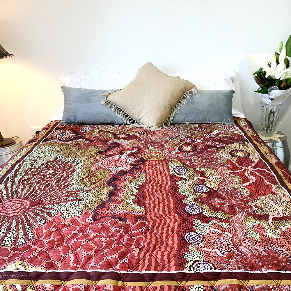 Large Quilted Blanket 172x190cm-DYM931