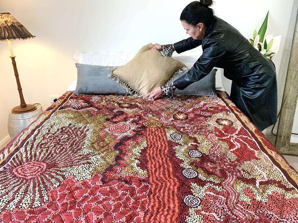 Large Quilted Blanket 172x190cm-DYM931