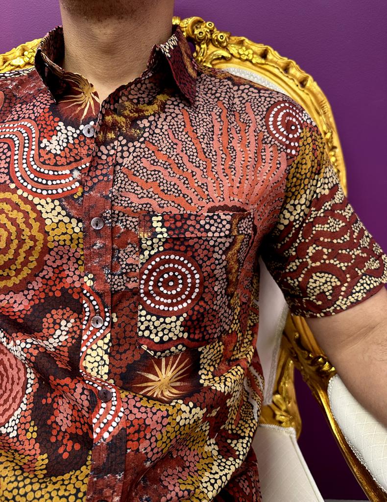 Mens Shirt - Organic Cotton Voile XXXL-DYM931