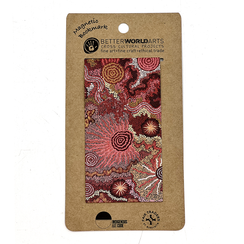 Paper Magnetic Bookmark - Folded: 10.5x5.4cm -DYM931