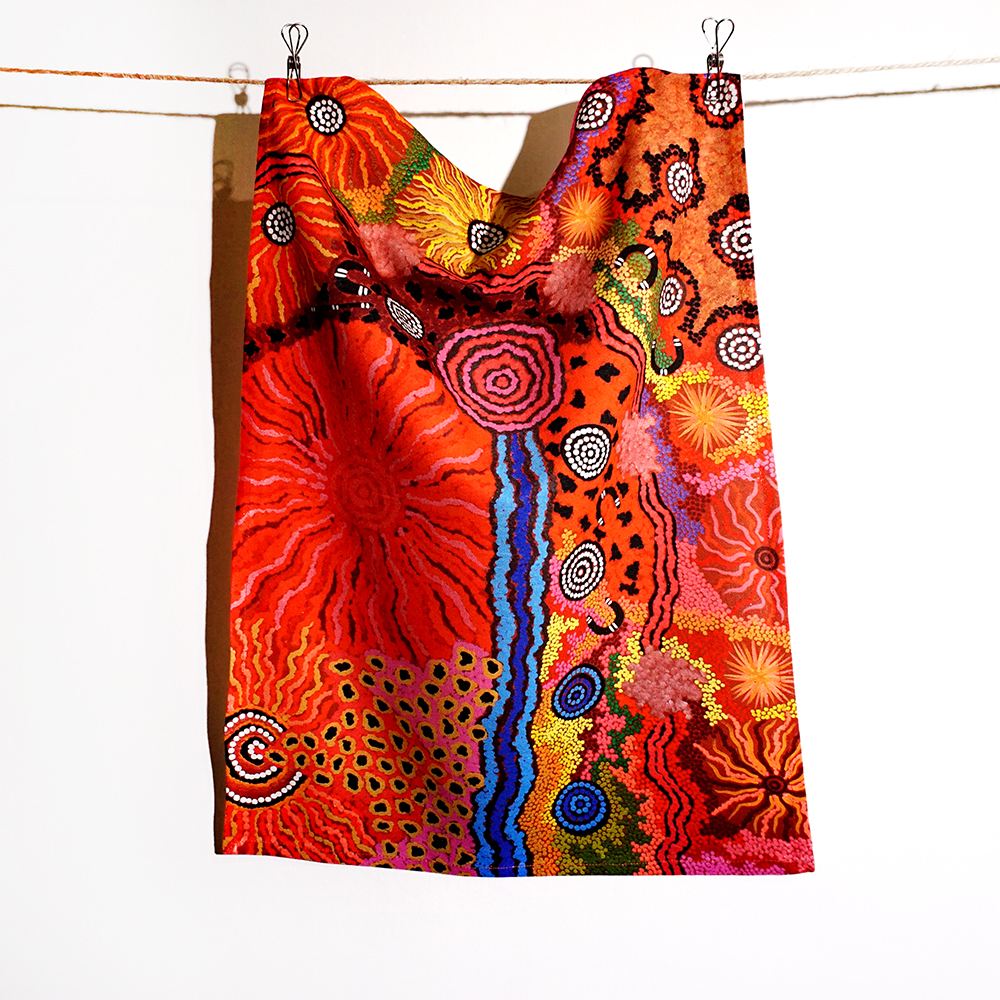 Cotton Tea Towel - Digital Print - 62.5cm x 42.5cm-DYM975