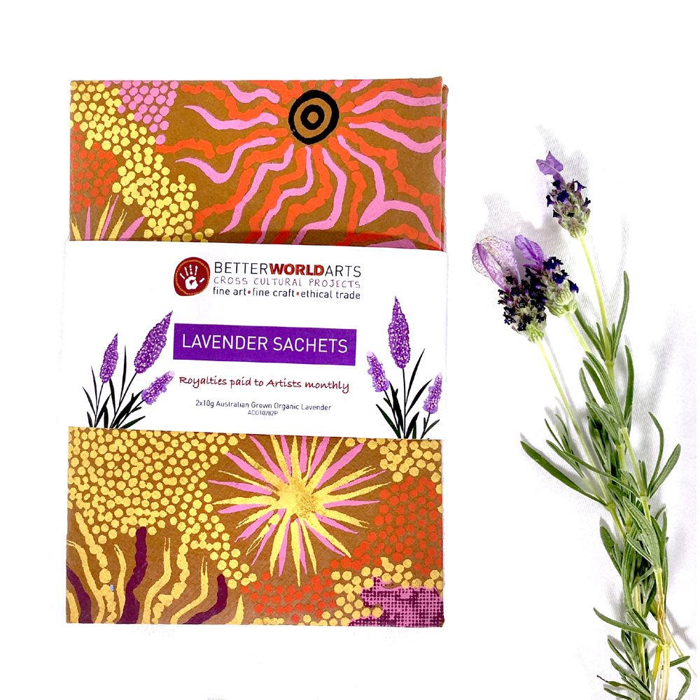 Lavender Sachet 10g x2 (.3oz)-DYM975