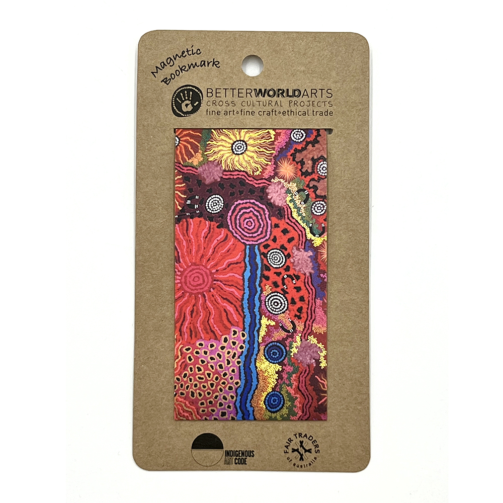 Paper Magnetic Bookmark - Folded: 10.5x5.4cm -DYM975