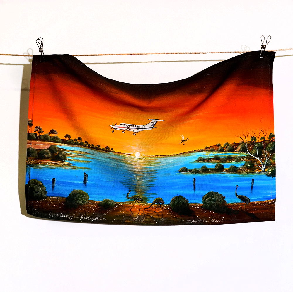 Cotton Tea Towel - Digital Print - 62.5cm x 42.5cm-HST086