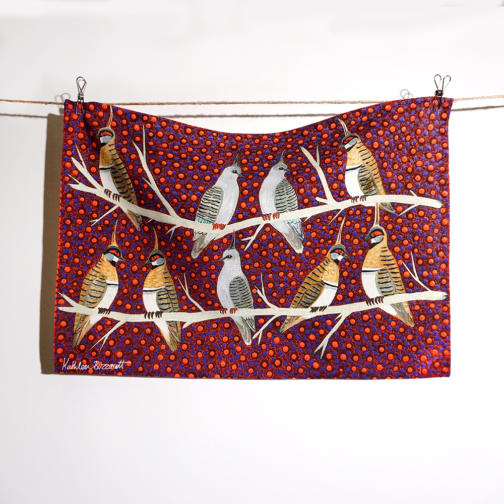 Cotton Tea Towel - Digital Print - 62.5cm x 42.5cm-KBU936