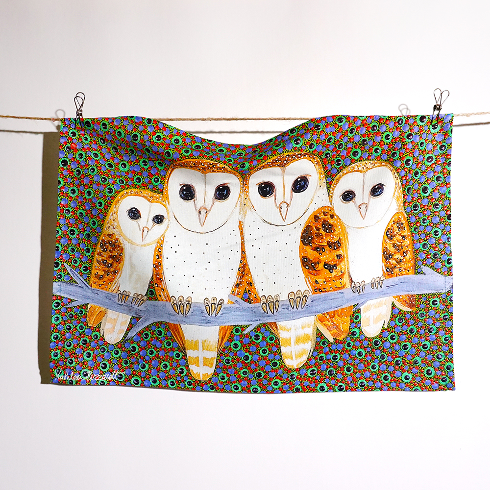 Cotton Tea Towel - Digital Print - 62.5cm x 42.5cm-KBU942