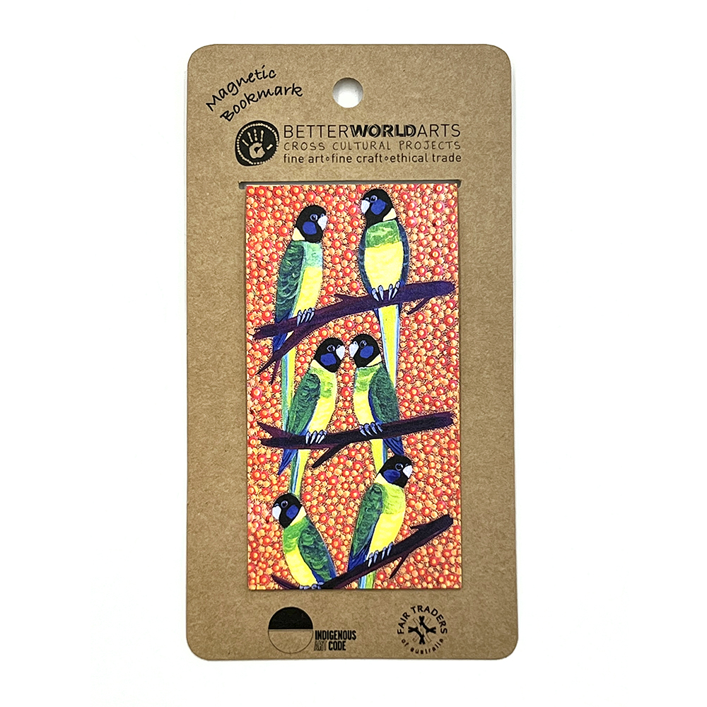 Paper Magnetic Bookmark - Folded: 10.5x5.4cm -KBU982