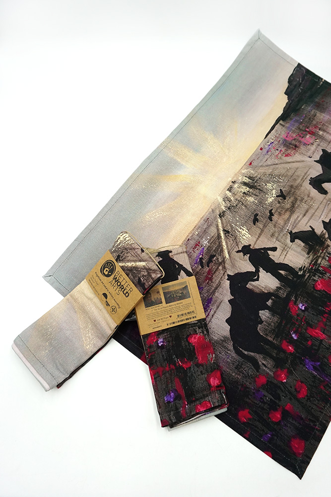 Cotton Tea Towel - Digital Print - 62.5cm x 42.5cm-KSA036