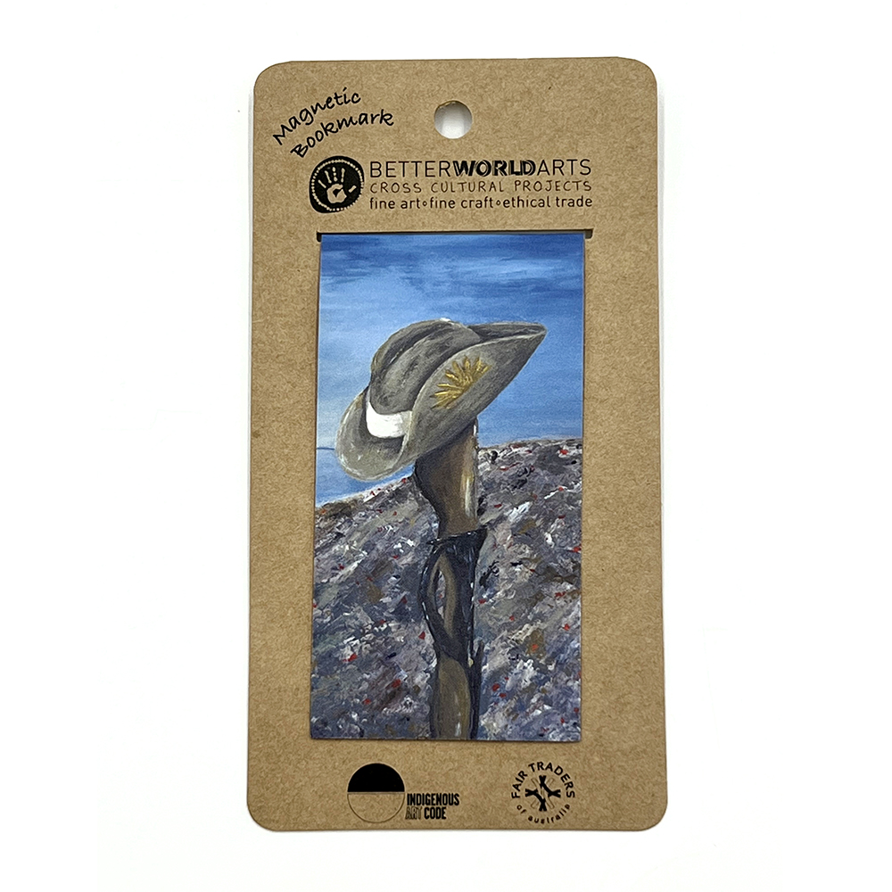 Paper Magnetic Bookmark - Folded: 10.5x5.4cm -KSA041
