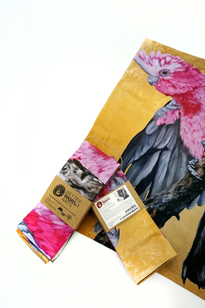 Cotton Tea Towel - Digital Print - 62.5cm x 42.5cm-LAN004