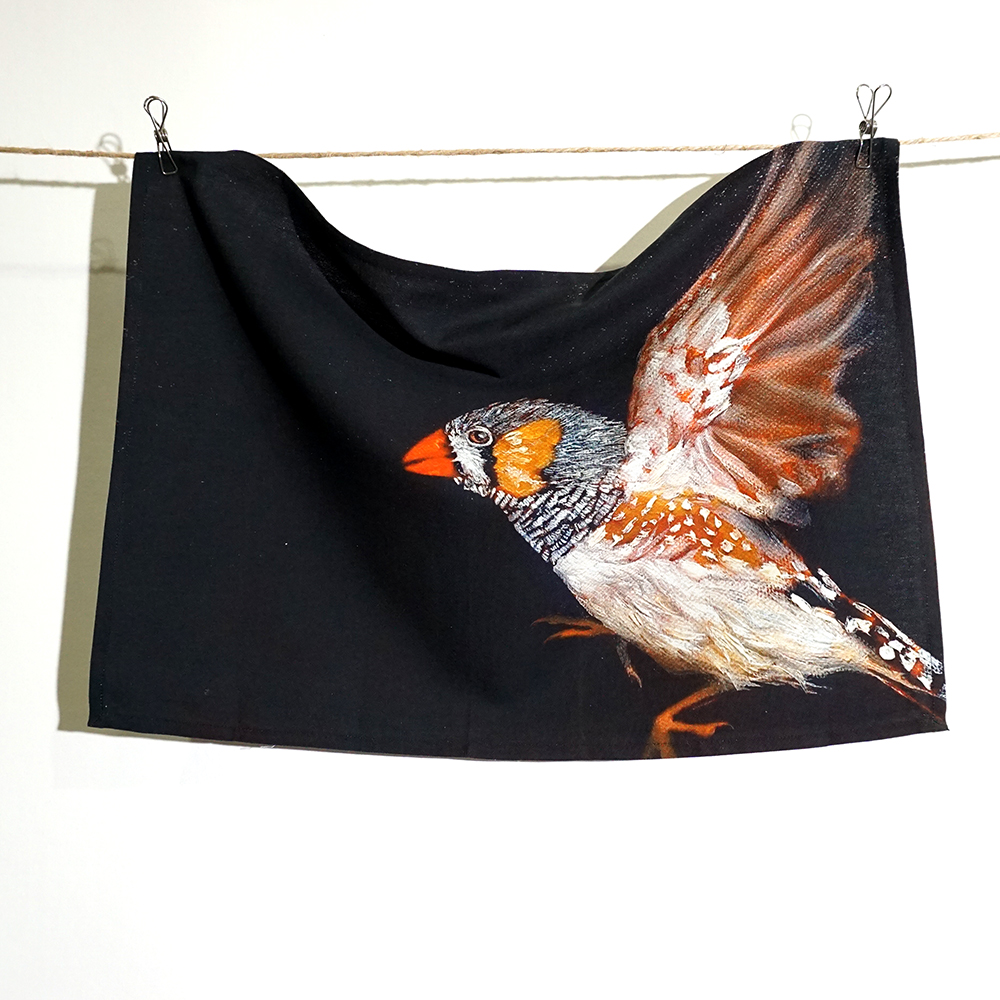 Cotton Tea Towel - Digital Print - 62.5cm x 42.5cm-LAN006