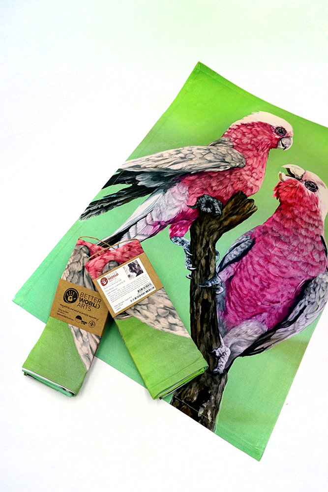 Cotton Tea Towel - Digital Print - 62.5cm x 42.5cm-LAN010