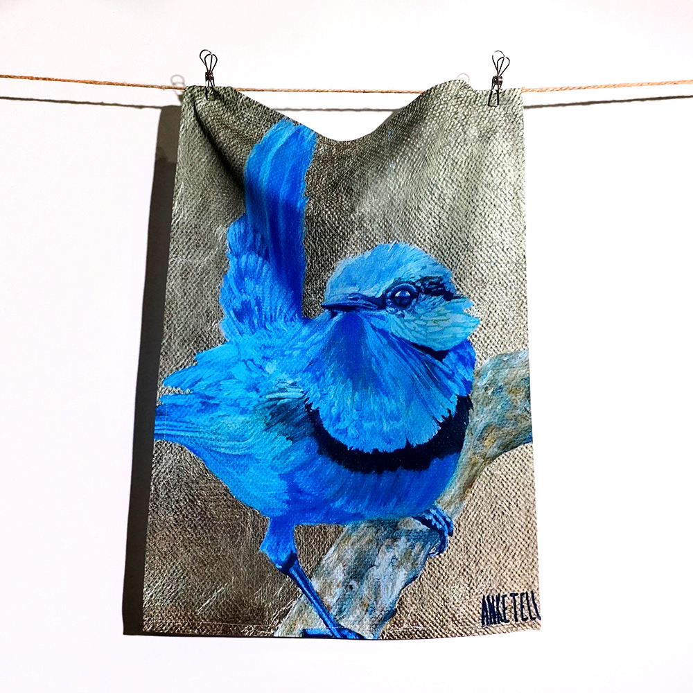 Cotton Tea Towel - Digital Print - 62.5cm x 42.5cm-LAN019
